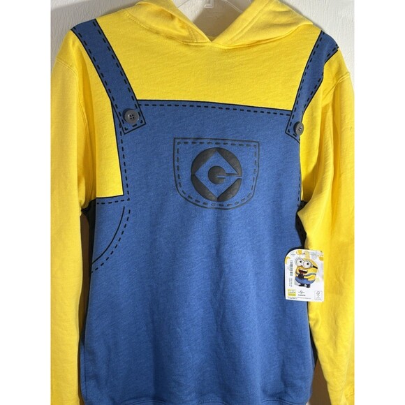 Minion NWT Despicable Me Halloween Costume Adult Small, Youth Large-XL Yellow - Picture 1 of 11